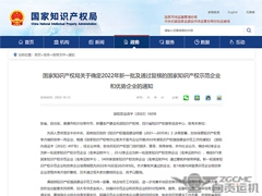 喜讯！运机集团再次荣获“国家知识产权优势企业”称号！
