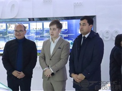 乌兹别克斯坦帕斯特达尔戈姆区区长莅临沐鸣2考察